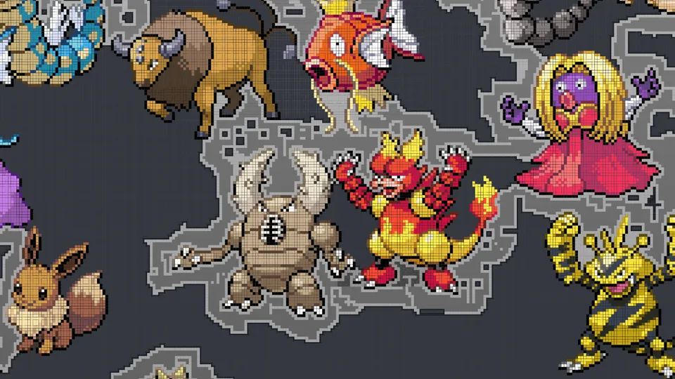 Pokemon_Gen1 地图缩略图